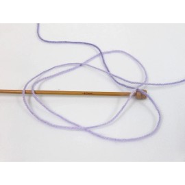 Ice Yarns Lilac Shades White Baby Batik #61138 Ice Yarns 100gr Self-Striping Yarn 393yds