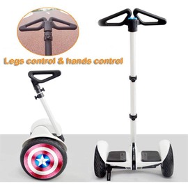 GLDYTIMES Handlebar for Segway Ninebot S Smart/mini PRO/mini LITE Self-balance Scooter Hoverboard Adjustable Handle bar Stand Release Knee Pressure 3-in-1 Hoverboard Handrail Bar (Handlebar Only)