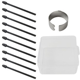 BSDLIET 2025 New Replacement Nibs Pen Tips, No Worn Out Pencil Tips Fit for BOOX Pen Plus, Pen2 Pro, for Max Lumi2,Note Air2,Note5, for Nova Air C, 10x Tips & 1x Clip & 1x Storage Box