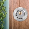 Sonew Security Door Lock, Single Cylinder Stainless Steel Anti-Theft Door