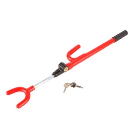 Steering Wheel Antitheft Lock Universal Security U Shaped Harpoon Type Adjustable Car Van Truck SUV Lock with 2 Key