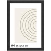 accent by nielsen Black Wooden Photo Frame 21 x 29.7
