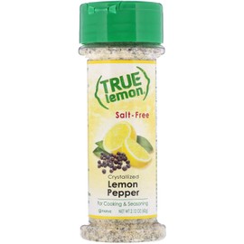True Lemon Pepper Seasoning (2 pack) Natural Ingredients, No Salt, No Gluten