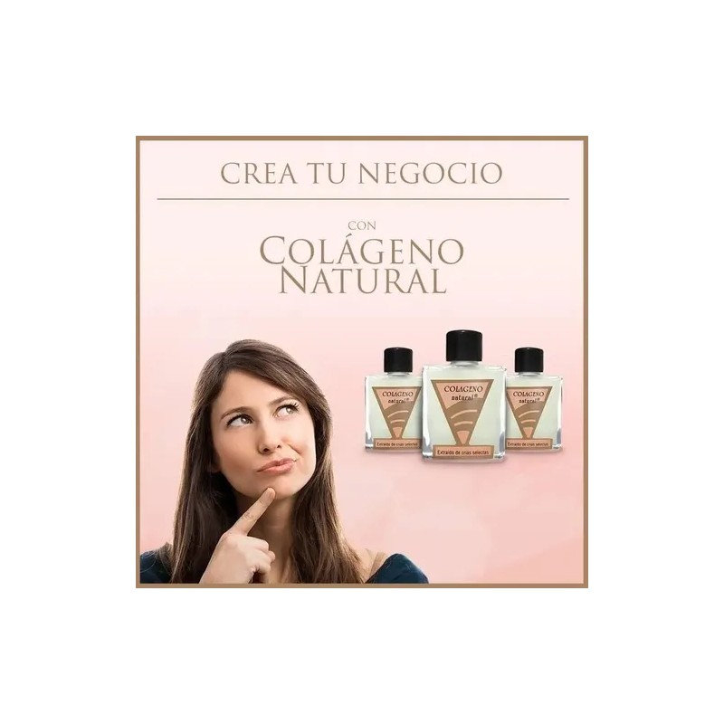 Gel Facial Colágeno Natural 30 Ml - Mayoreo 12 Frascos