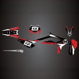 Attack Graphics Custom Fury Complete Bike Graphics Kit for Beta 350 RS 2024
