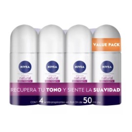 NIVEA 4 PACK Nivea Deodorant Whitening Antitranspiran