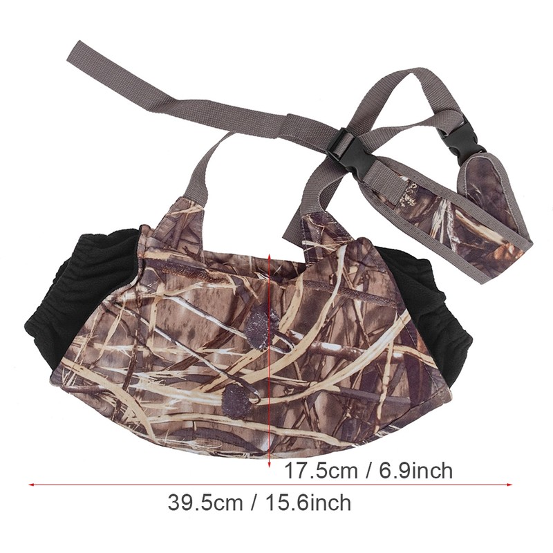 Outdoor Hunting Camouflage Keep Warm Lint Hand Warmer Muffs with