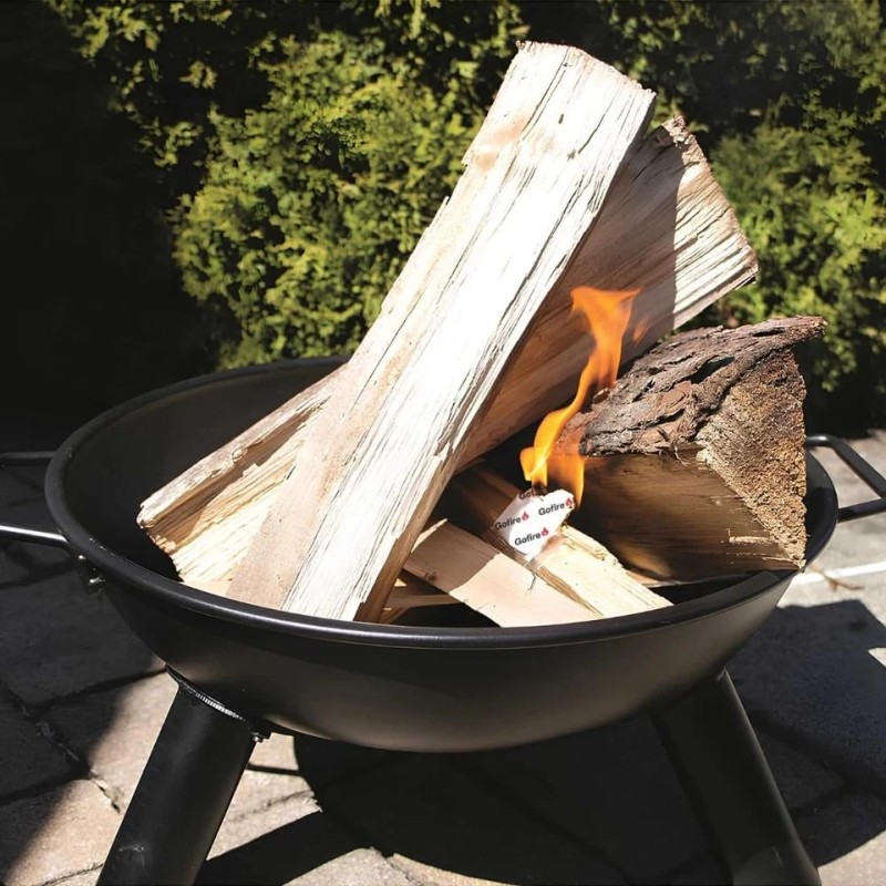 Gofire 50pc FIRE STARTERS Camping Hiking Backpacking Campfire Fireplace Grill