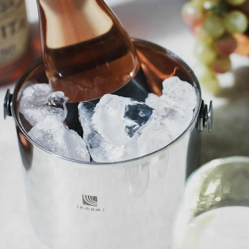 パール金属 アイスペール 1.5L ダブル ステンレス IENOMI K-6023