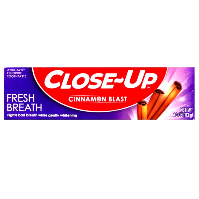 Close-Up Fluoride Toothpaste, Freshening Red Gel 4 oz (Pack of