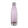 cilio Elegant Pink Transparent Drinking Bottle, 700 ml, Tritan/Stainless Steel