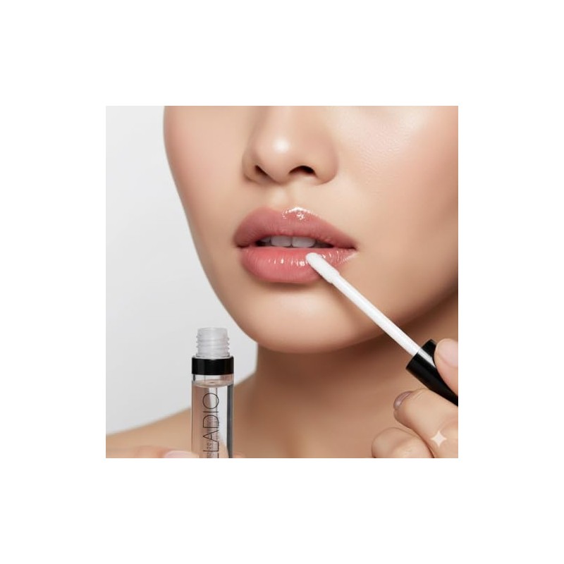 Palladio Lip Gloss, Brillo de Labios No Pegajoso, Ofrece Color