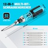 DURATECH Screwdriver 12 in 1 Function, Ratchet Screwdriver Set with