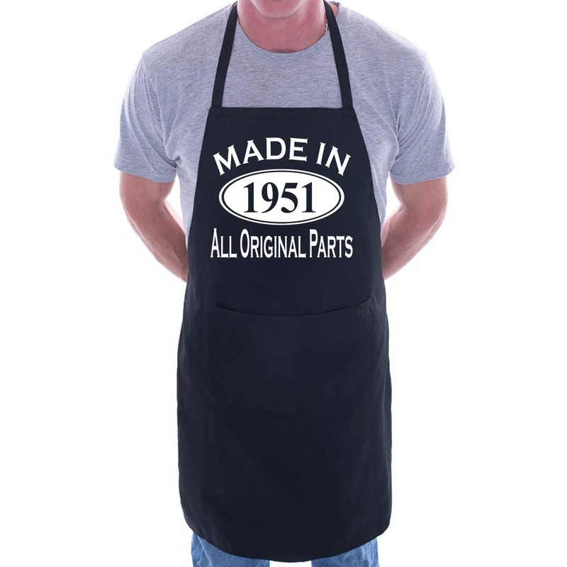 Print4U Made In 1954 70th Birthday BBQ Cooking Funny Novelty