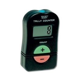 ROCON P Digital Handheld Tally Counter 4 Digits Electronic Manual Clicker Golf Sports Counting, Workouts, Inventory, Score and Clicker