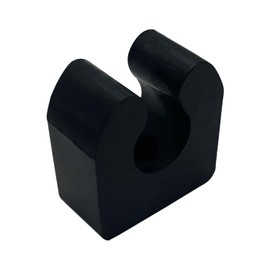 Fudatong 2 PCS Deer Bumper Guard Mounting Bracket Rubber Clamp/Holder Replacement, 2 Pack