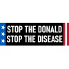 Stop the Trump Sticker STD 2024 Stop the Disease