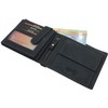 myledershop Genuine Buffalo Full Leather Landscape Format Wallet with Tractor