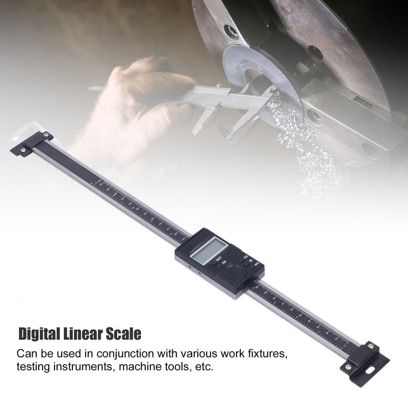 Vertical Vernier Caliper IP45 Waterproof Digital Linear Scale with LCD