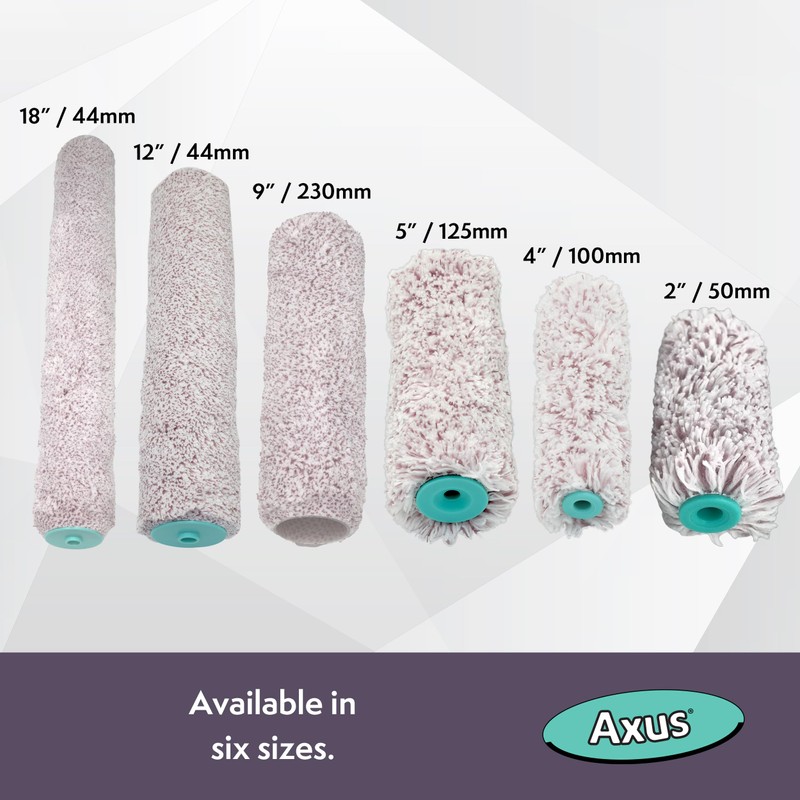 Axus Decor Silk Touch Roller, Medium Pile (Mink Series) for
