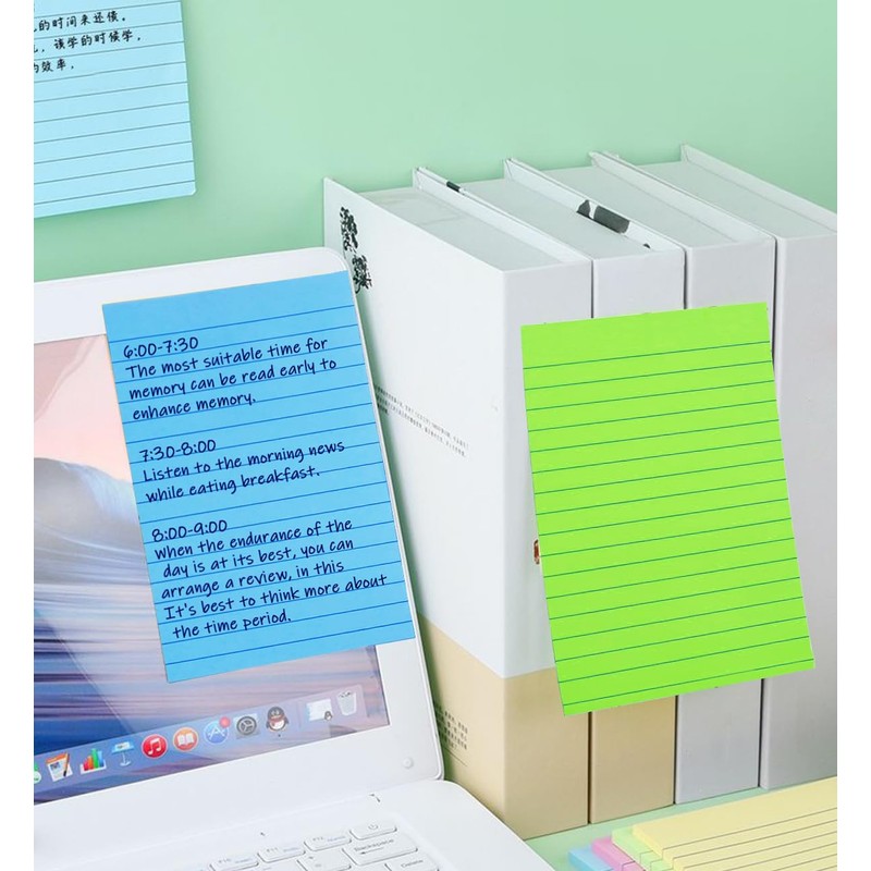 46 Sheets x 6 Sticky Notes, Large Sticky Notes, Convenient