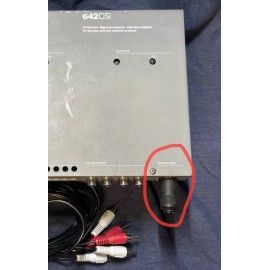 Aftermarket a/d/s/ Remote Bass Bypass DIN Plug for a/d/s/ 642CSi Six Channel Crossover ADS SQ OG