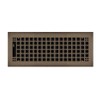 Oil Rubbed Bronze Plated Steel Rockwell Register for Floor/Wall Use