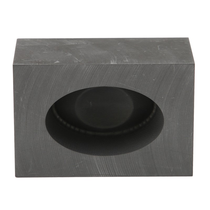 Graphite Mold High Temperature Resistance 3x4x6cm Ingot Shape Smelting Molds