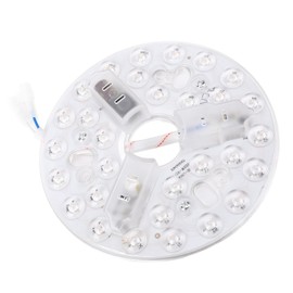 Tnfeeon Round LED Light Replacement 3 Color -dimmable Ceiling Fan LED Leg LAG Lack -KIT -STEARE Function Warm/Neutral/White Light Settings for Bedroom Living Room