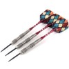 CUESOUL 95% Tungsten 26 Grams Tungsten Steel Tip Darts Set