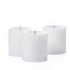 Richland Set of 3 White Pillar Candles 3" x 3"