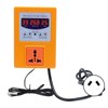 Temperature Controller Digital Display Thermostat Temp Regulator with Sensor AC110‑240VAU