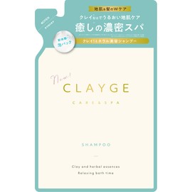 CLAYGE Shampoo SR Smooth Floral Musk Scent, Refill, 13.5 fl oz (400 ml) (x1), Single Item