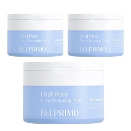 벨프리모 히알 포어 딥 클렌징 밤 60ml 3개 Belprimo Hyal Pore Deep Cleansing Balm 60ml (Set of 3)