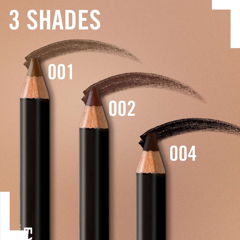 Rimmel Rimmel Professional Eyebrow Pencil, Hazel, 1.4g (Pack of 1)