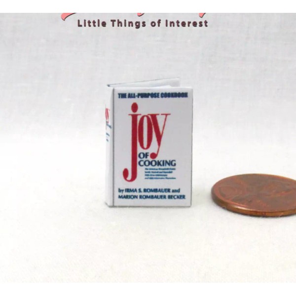 Little Things of Interest THE JOY OF COOKING 1:12 Scale