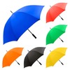 ADEPTNA Large 49” Double Ribbed Golf Umbrella Windproof and Waterproof