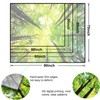 Onivein Green Forest Tapestry Nature Tapestry Ceiling Tree Sunlight Landscape