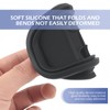 Bawkars 4 PCS Car Door Latch Lock Cover, Silicone Shock