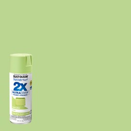 Rust-Oleum 249077 Painter's Touch 2X Ultra Cover Spray Paint, 12 oz, Satin Green Apple