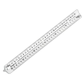 Niigata Seiki SK TSB-15KD Triangular Scale Quick Scale for Architects 5.9 inches (15 cm)