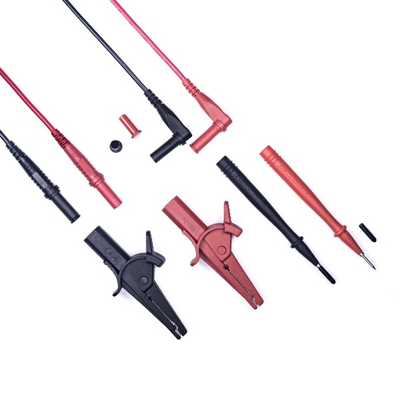 BOCEUC Multimeter Leads Kit with Heavy Duty Alligator Clips and