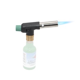 Flame King FK-PV777CGA Mini Propane Blow Torch Head 10,000 BTU for Kitchen, Soldering, Searing, Charcoal/Fire Pit Lighting
