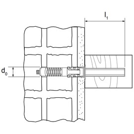 Hidden Shelves Fischer Art.CPF Blister 2PZ