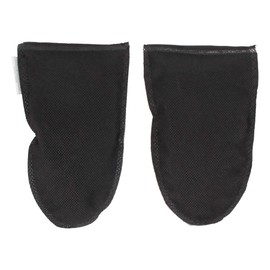 BambooMN Activated Bamboo Charcoal Odor Absorber Moisture Eliminating Shoe Inserts, 100g Per Pair, Black 5 Pairs