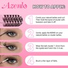 Azenlo Azenlo Lash Extensions Cluster DIY Lashes 240pcs 30D 40D