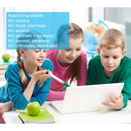 PUREFY Natural Air Cleanser (24oz+68oz Refill), Eliminate airborne matters. Odor eliminator. Unscented, Hypoallergenic. No residue. Safe for babies and surfaces.