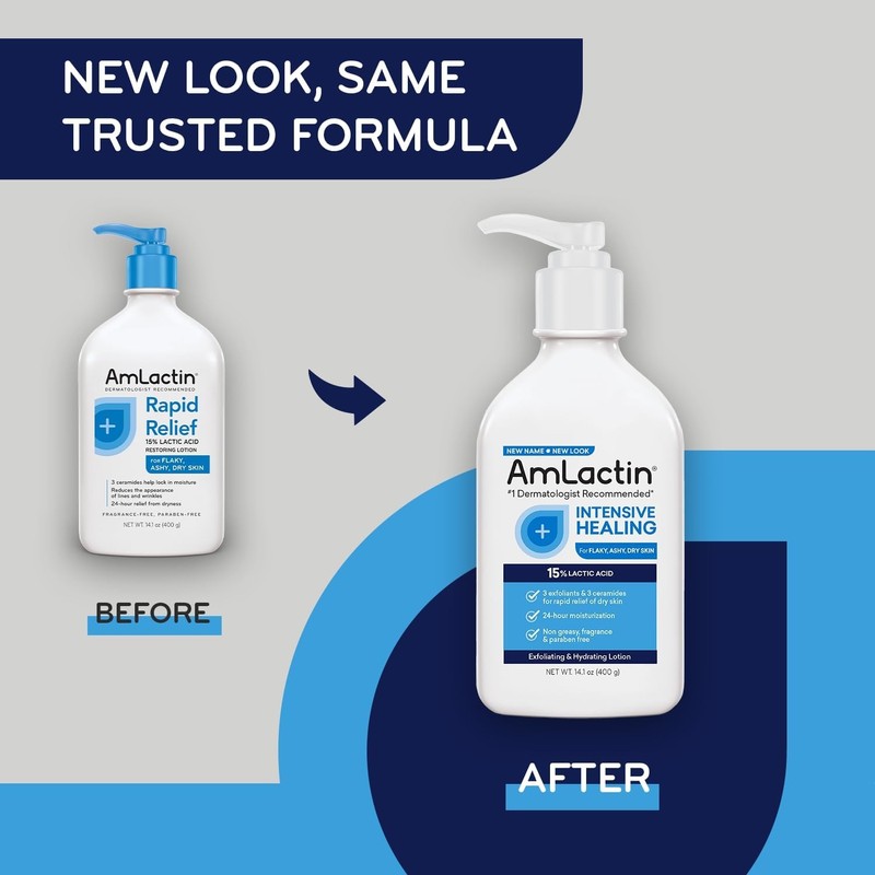 AmLactin Daily Moisturizing Body Lotion | Intensive Rapid Relief Restoring