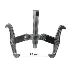BEARING PULLER 2 Arms 75 mm Universal Indoor/Outdoor Ball Bearing Wheel Bearing Wheels