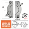 MDKAVE Heavy Duty Table Buckle Connectors,Table Leaf Locks and Latches